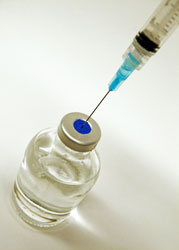 Syringe and medical bottle