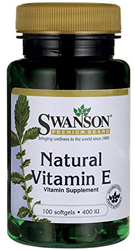 Vitamin E bottle
