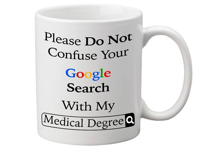 Doctor Google mug